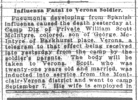 Newark Evening News Thursday September 26, 1918